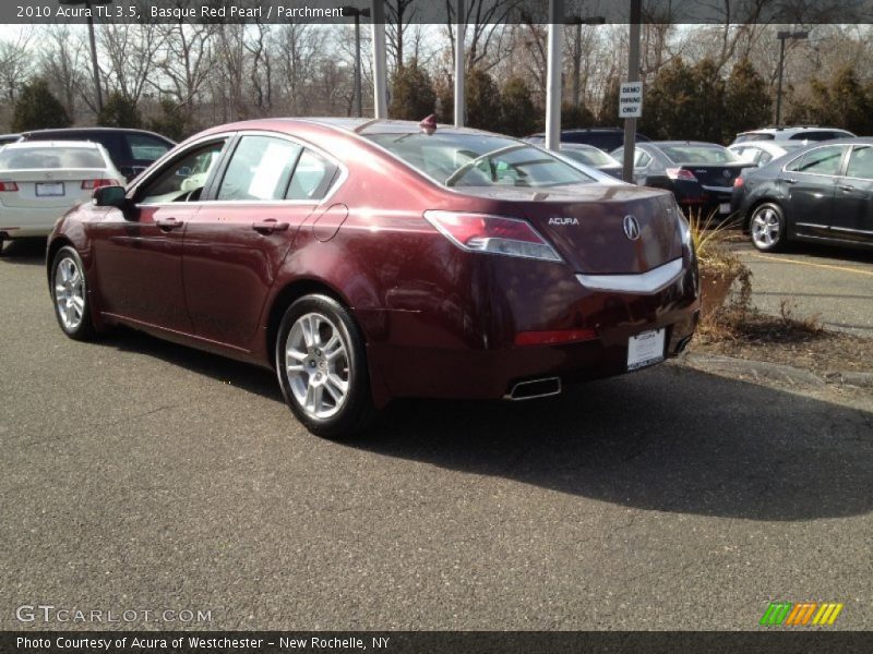 Basque Red Pearl / Parchment 2010 Acura TL 3.5