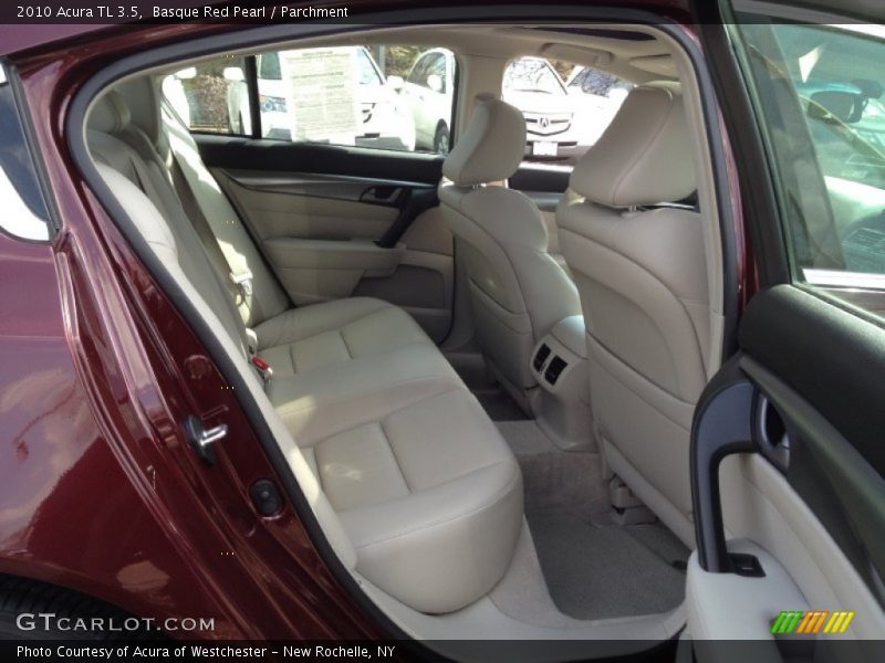 Basque Red Pearl / Parchment 2010 Acura TL 3.5