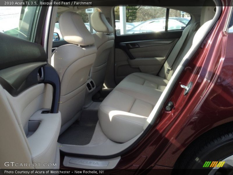 Basque Red Pearl / Parchment 2010 Acura TL 3.5