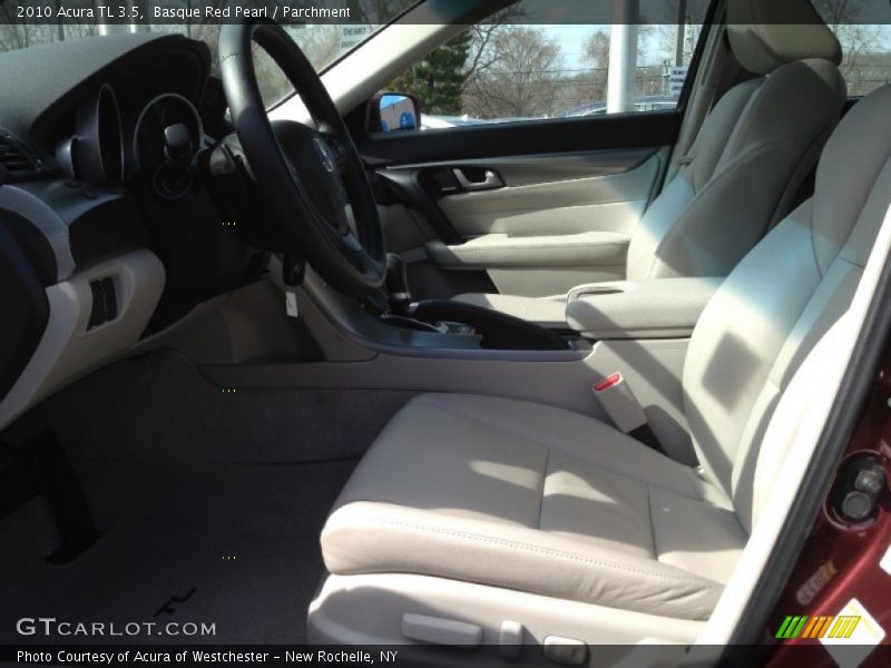 Basque Red Pearl / Parchment 2010 Acura TL 3.5
