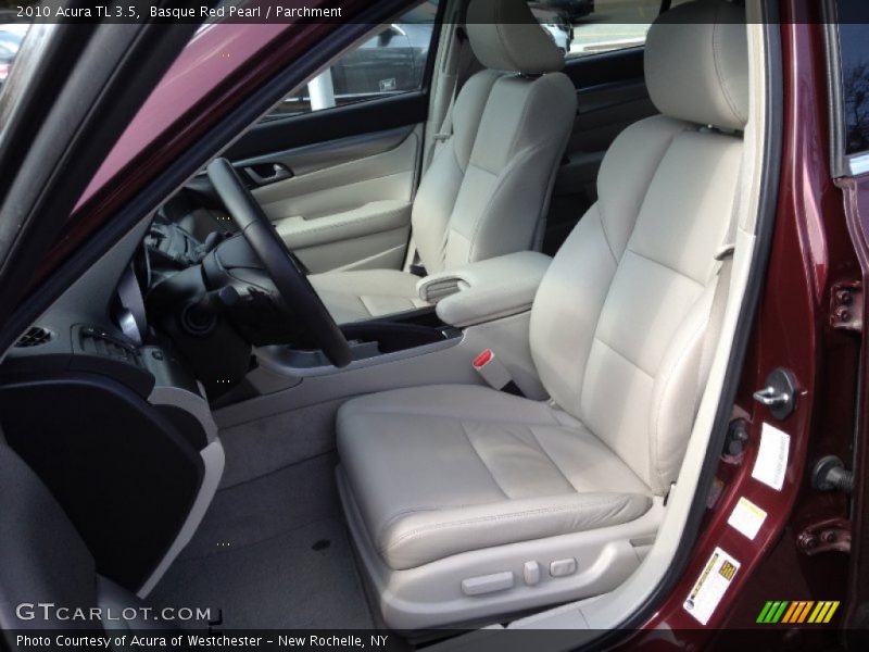 Basque Red Pearl / Parchment 2010 Acura TL 3.5
