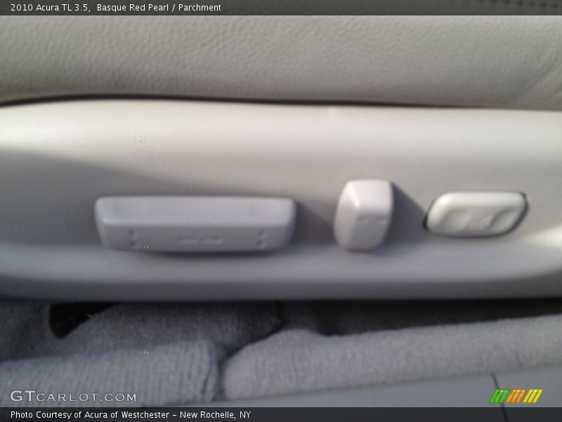 Basque Red Pearl / Parchment 2010 Acura TL 3.5