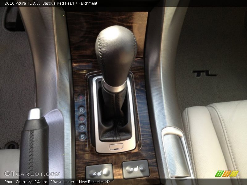 Basque Red Pearl / Parchment 2010 Acura TL 3.5