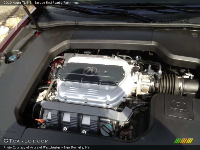 Basque Red Pearl / Parchment 2010 Acura TL 3.5