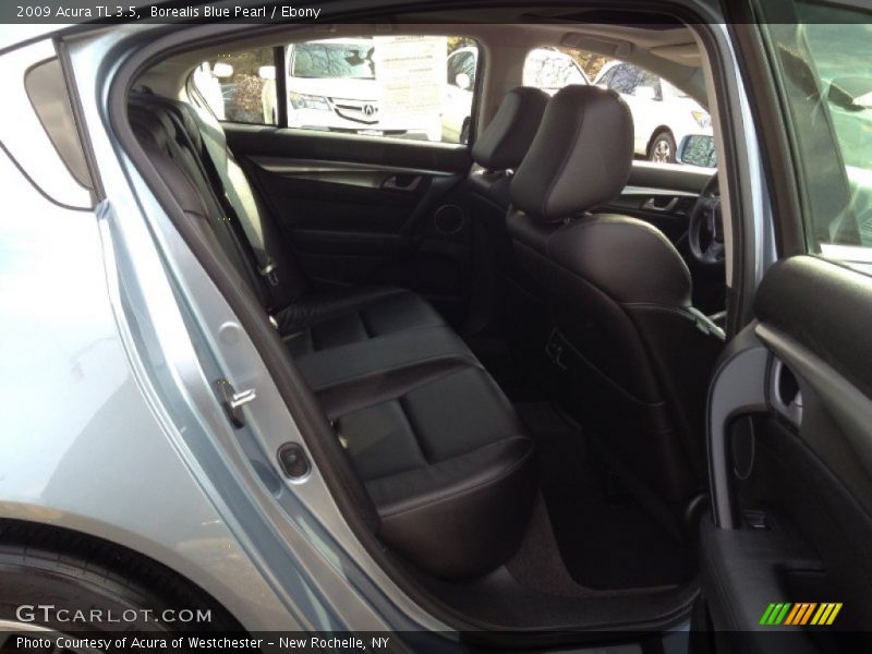 Borealis Blue Pearl / Ebony 2009 Acura TL 3.5