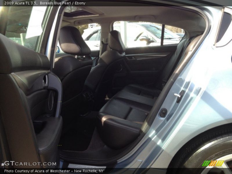 Borealis Blue Pearl / Ebony 2009 Acura TL 3.5