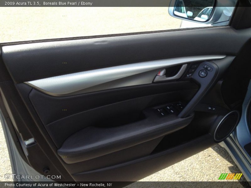 Borealis Blue Pearl / Ebony 2009 Acura TL 3.5