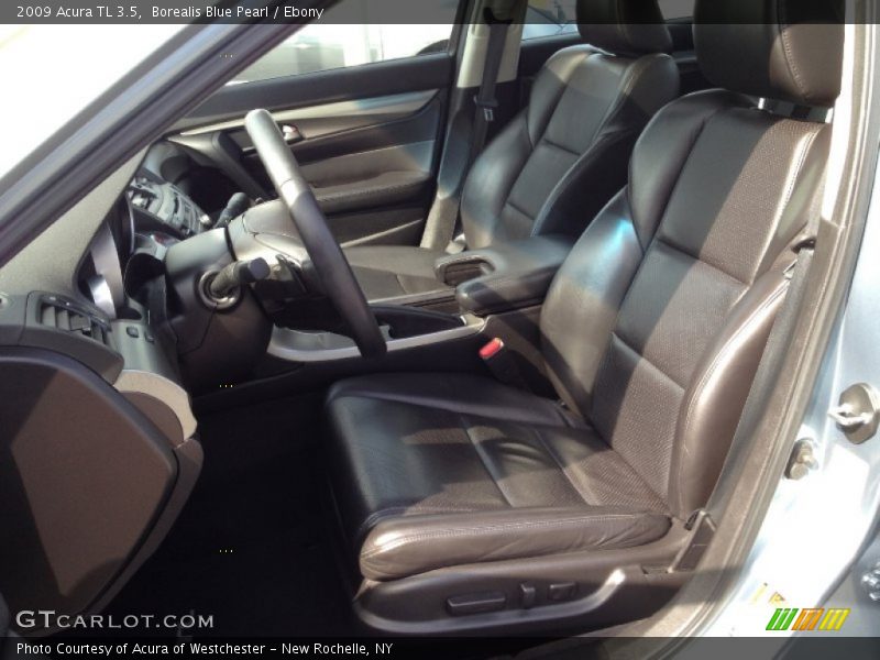 Borealis Blue Pearl / Ebony 2009 Acura TL 3.5