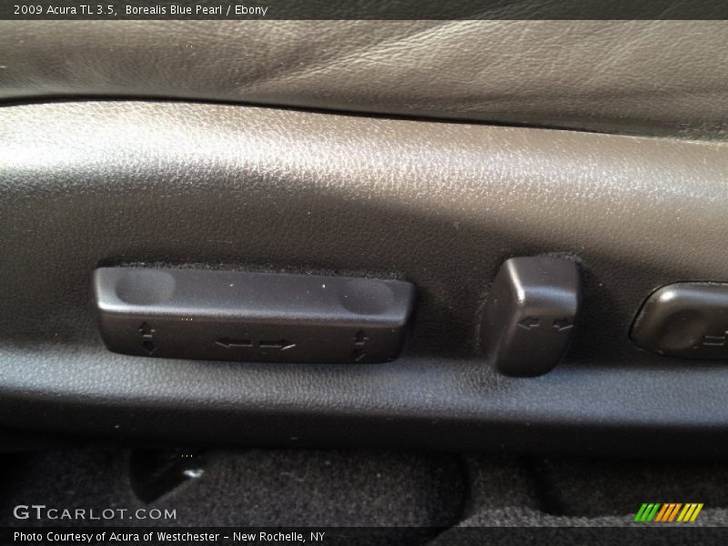 Borealis Blue Pearl / Ebony 2009 Acura TL 3.5