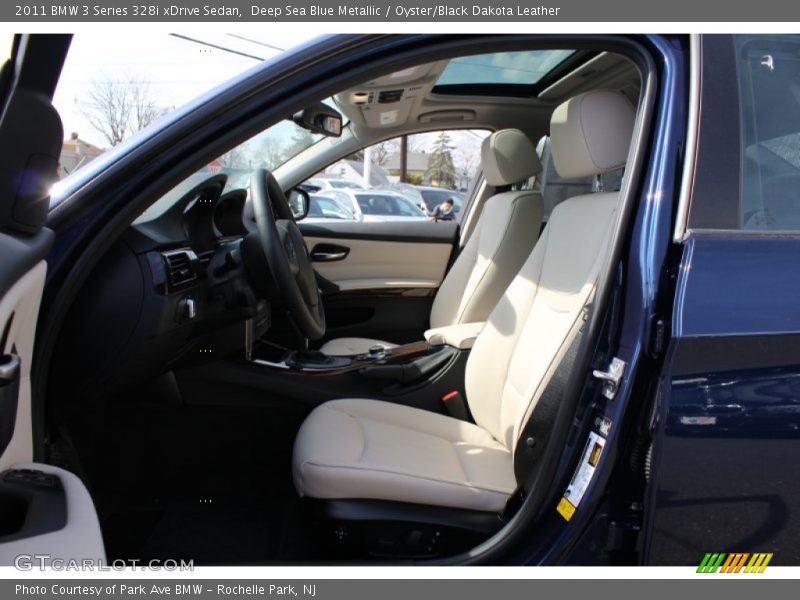 Deep Sea Blue Metallic / Oyster/Black Dakota Leather 2011 BMW 3 Series 328i xDrive Sedan