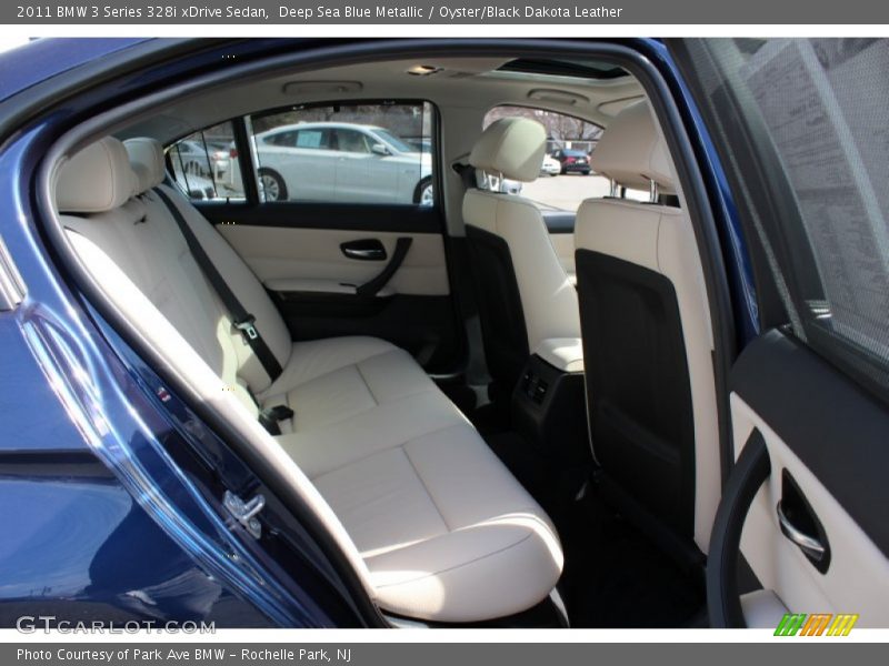 Deep Sea Blue Metallic / Oyster/Black Dakota Leather 2011 BMW 3 Series 328i xDrive Sedan
