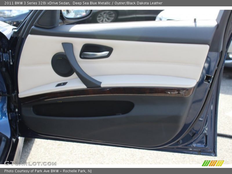 Deep Sea Blue Metallic / Oyster/Black Dakota Leather 2011 BMW 3 Series 328i xDrive Sedan