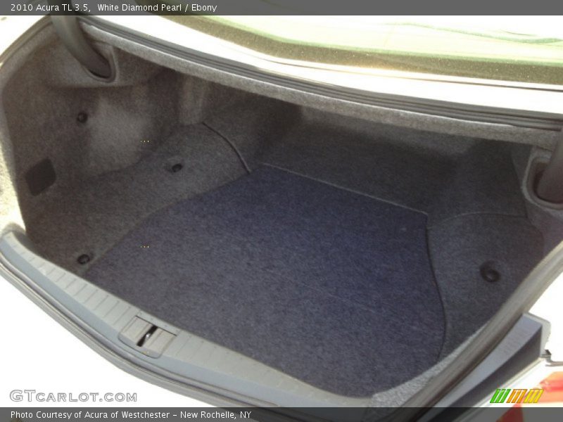 White Diamond Pearl / Ebony 2010 Acura TL 3.5