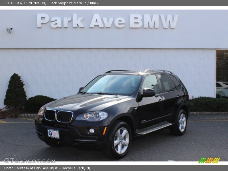 Black Sapphire Metallic / Black 2010 BMW X5 xDrive30i