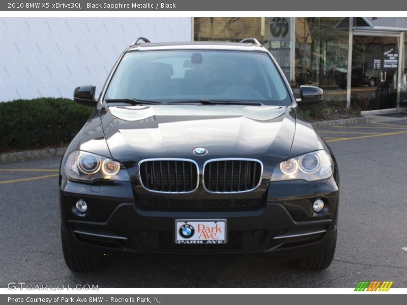 Black Sapphire Metallic / Black 2010 BMW X5 xDrive30i