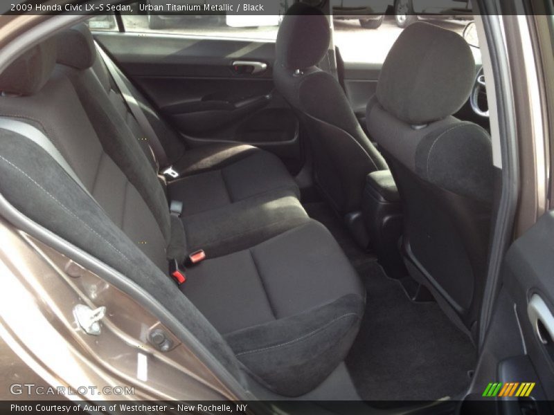 Urban Titanium Metallic / Black 2009 Honda Civic LX-S Sedan