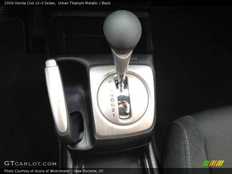 Urban Titanium Metallic / Black 2009 Honda Civic LX-S Sedan