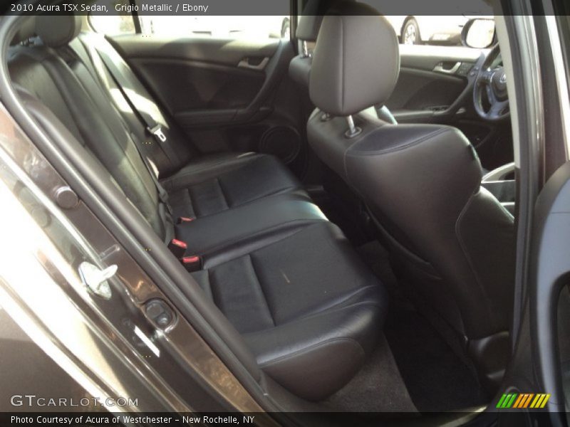 Grigio Metallic / Ebony 2010 Acura TSX Sedan