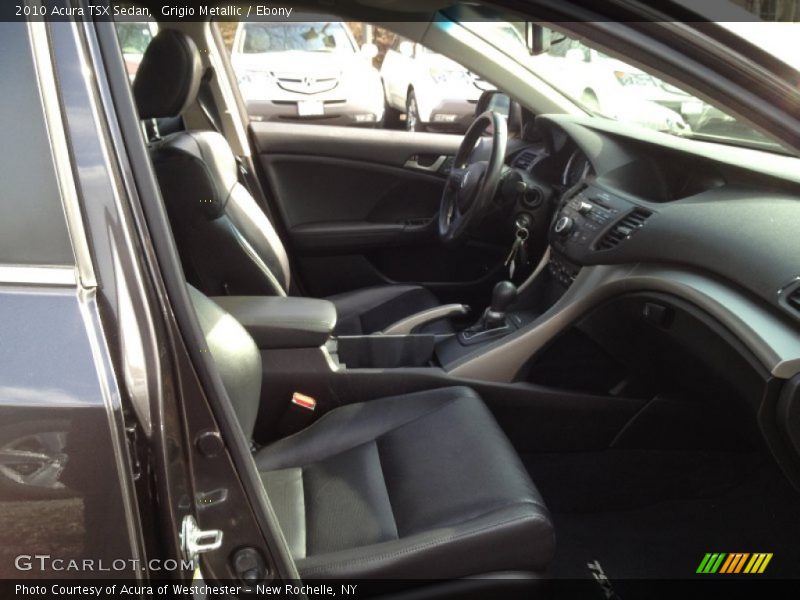 Grigio Metallic / Ebony 2010 Acura TSX Sedan