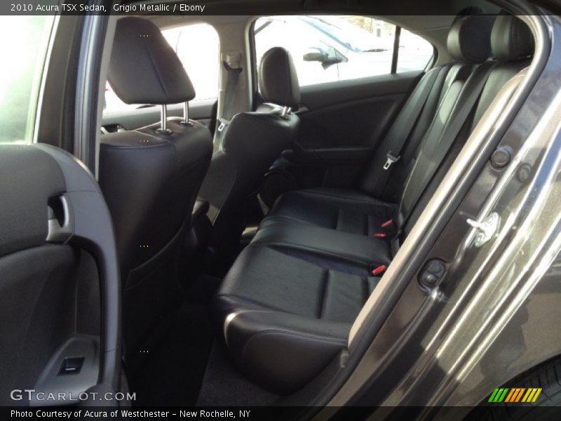 Grigio Metallic / Ebony 2010 Acura TSX Sedan