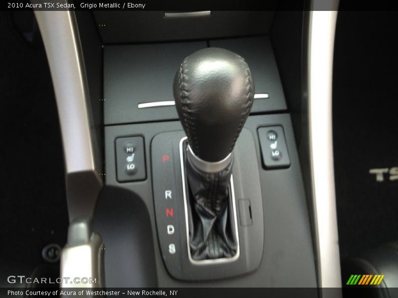 Grigio Metallic / Ebony 2010 Acura TSX Sedan