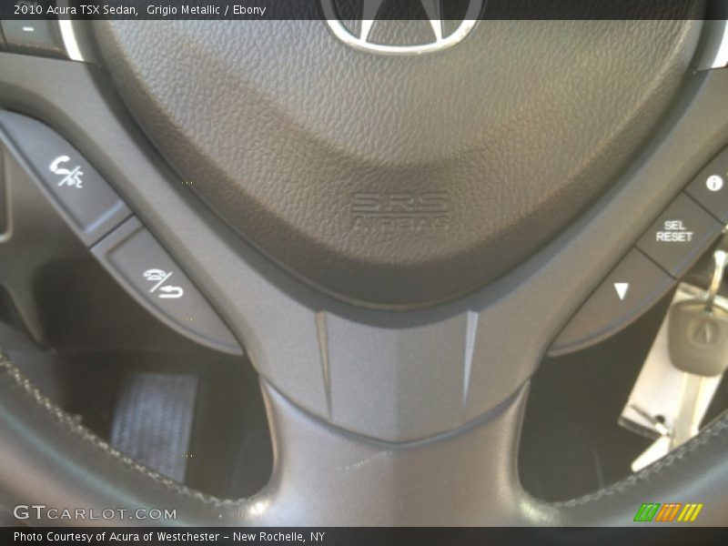 Grigio Metallic / Ebony 2010 Acura TSX Sedan