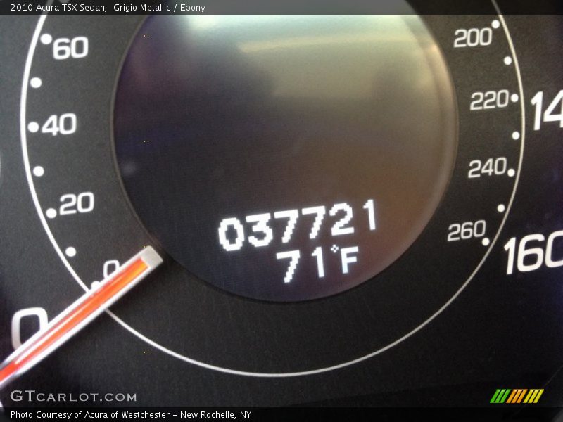 Grigio Metallic / Ebony 2010 Acura TSX Sedan