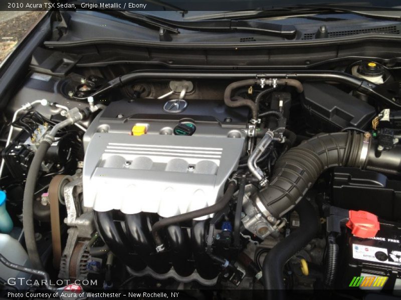 Grigio Metallic / Ebony 2010 Acura TSX Sedan