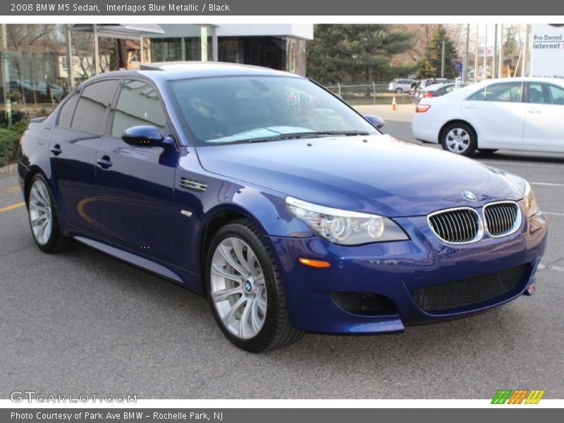 Front 3/4 View of 2008 M5 Sedan