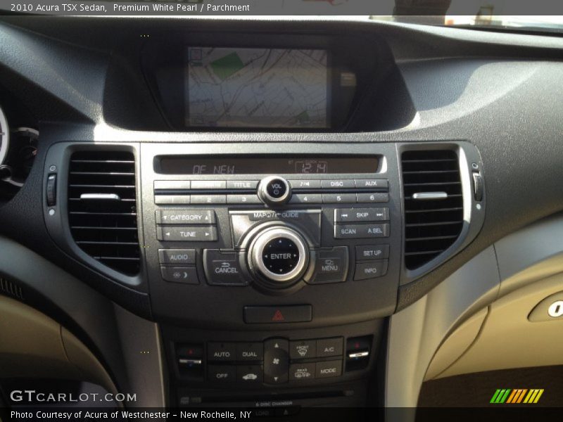 Premium White Pearl / Parchment 2010 Acura TSX Sedan