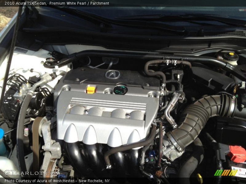 Premium White Pearl / Parchment 2010 Acura TSX Sedan