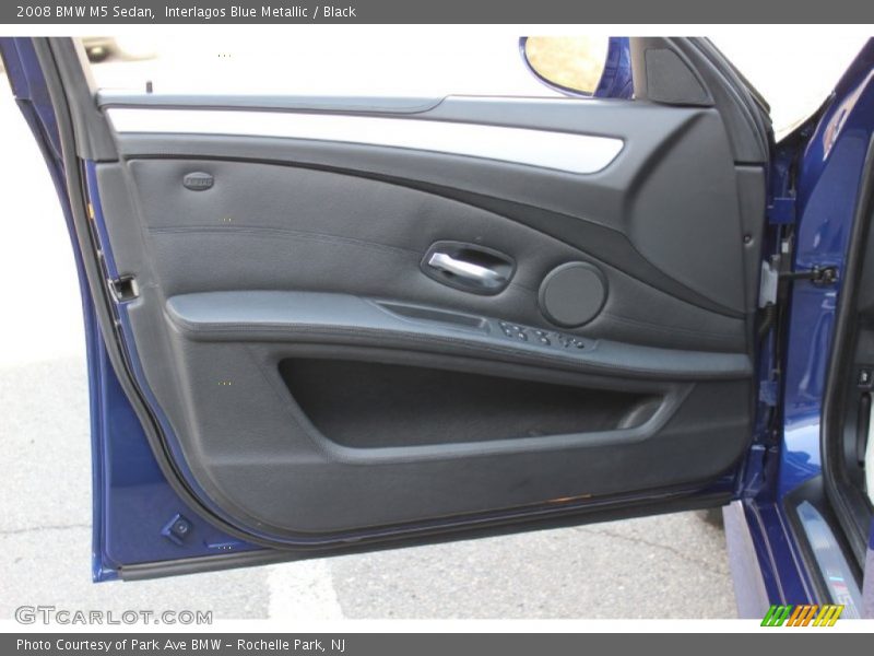Interlagos Blue Metallic / Black 2008 BMW M5 Sedan