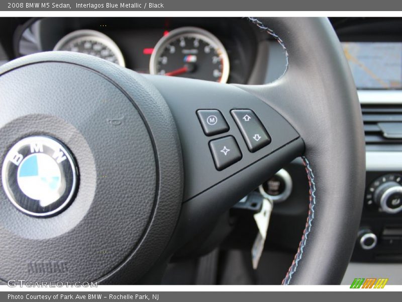 Interlagos Blue Metallic / Black 2008 BMW M5 Sedan
