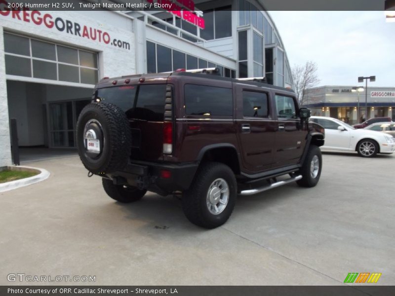 Twilight Maroon Metallic / Ebony 2006 Hummer H2 SUV