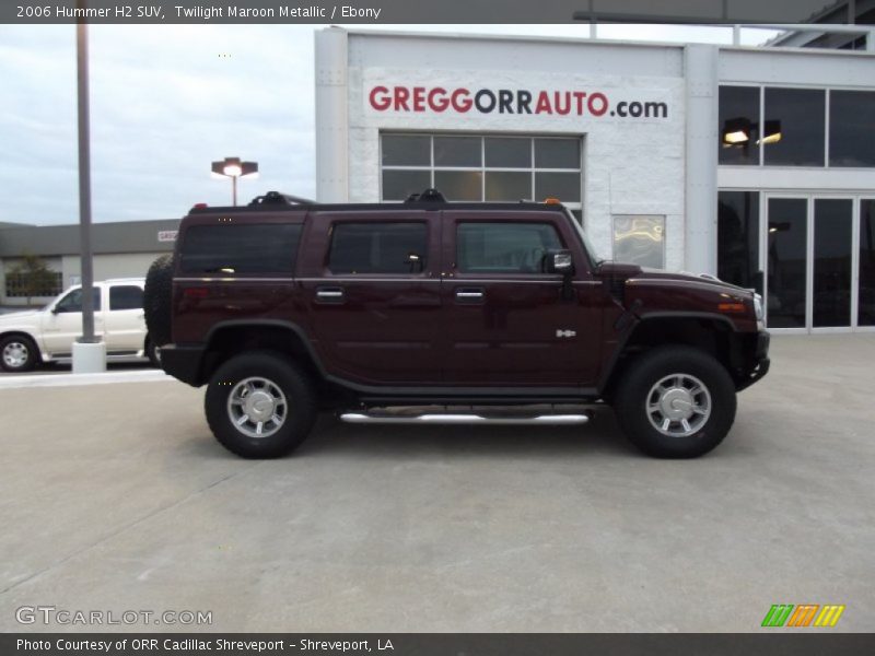 Twilight Maroon Metallic / Ebony 2006 Hummer H2 SUV