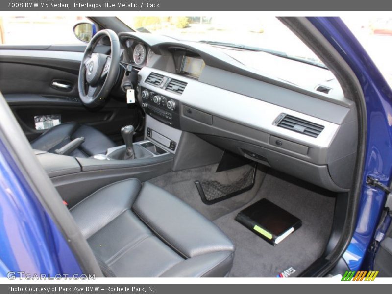 Interlagos Blue Metallic / Black 2008 BMW M5 Sedan