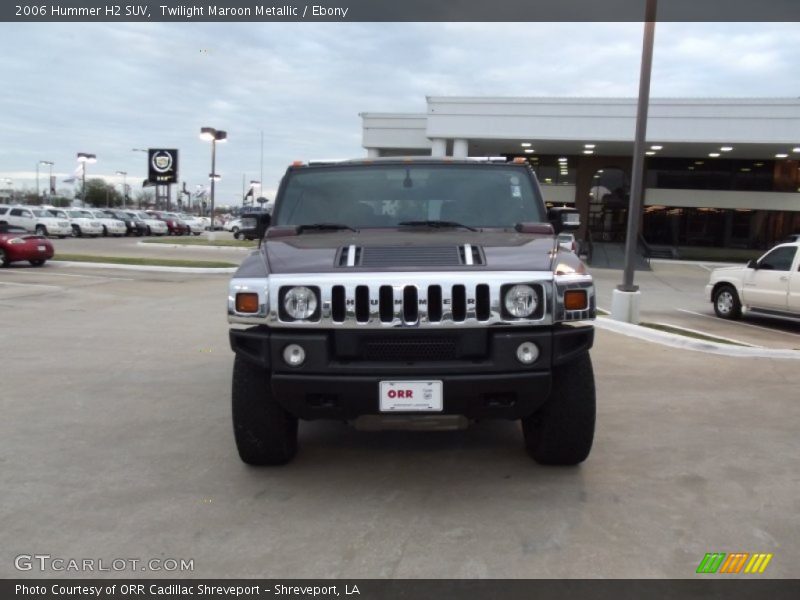 Twilight Maroon Metallic / Ebony 2006 Hummer H2 SUV