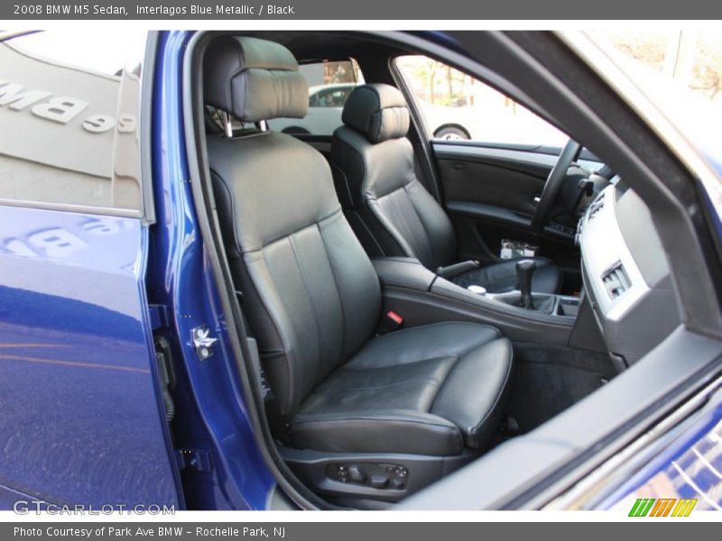 Interlagos Blue Metallic / Black 2008 BMW M5 Sedan