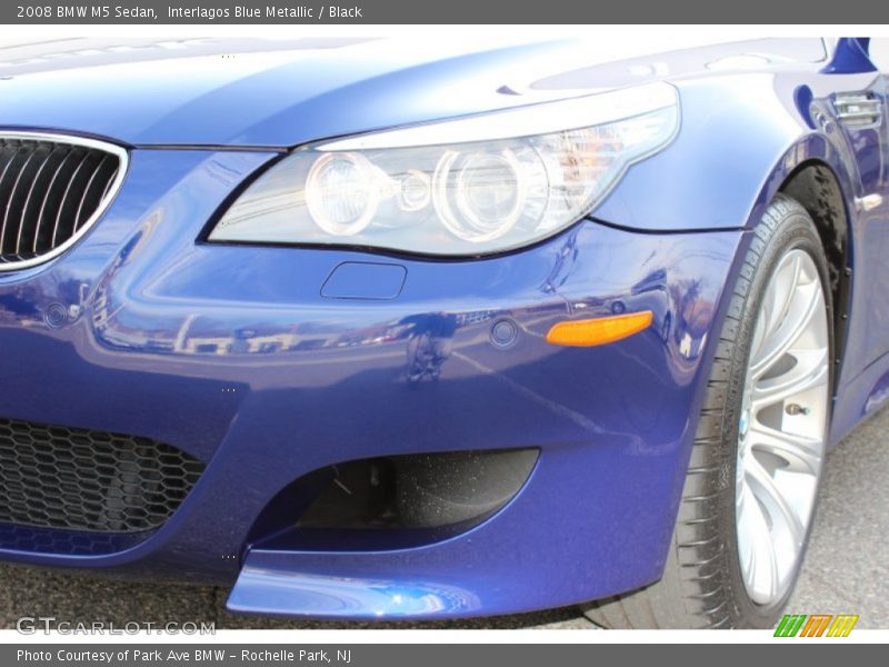 Interlagos Blue Metallic / Black 2008 BMW M5 Sedan