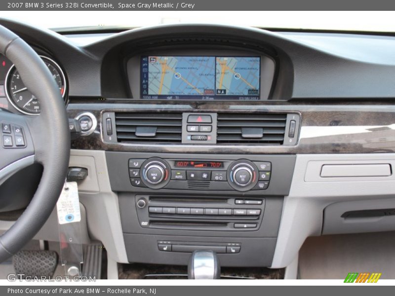 Space Gray Metallic / Grey 2007 BMW 3 Series 328i Convertible