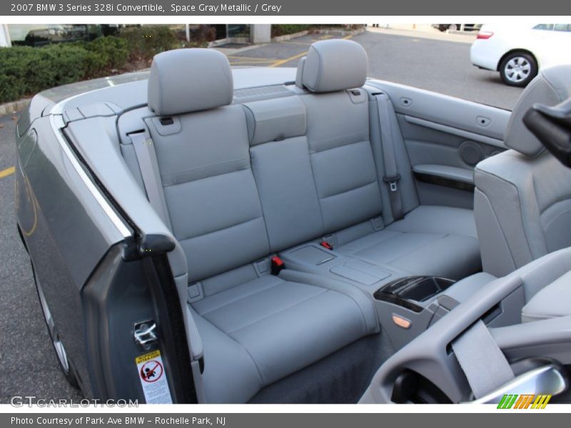 Space Gray Metallic / Grey 2007 BMW 3 Series 328i Convertible