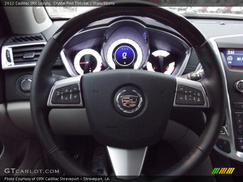 Crystal Red Tintcoat / Shale/Ebony 2012 Cadillac SRX Luxury
