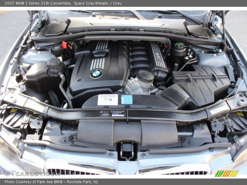 Space Gray Metallic / Grey 2007 BMW 3 Series 328i Convertible