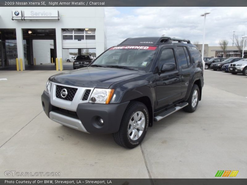 Night Armor Metallic / Charcoal 2009 Nissan Xterra SE