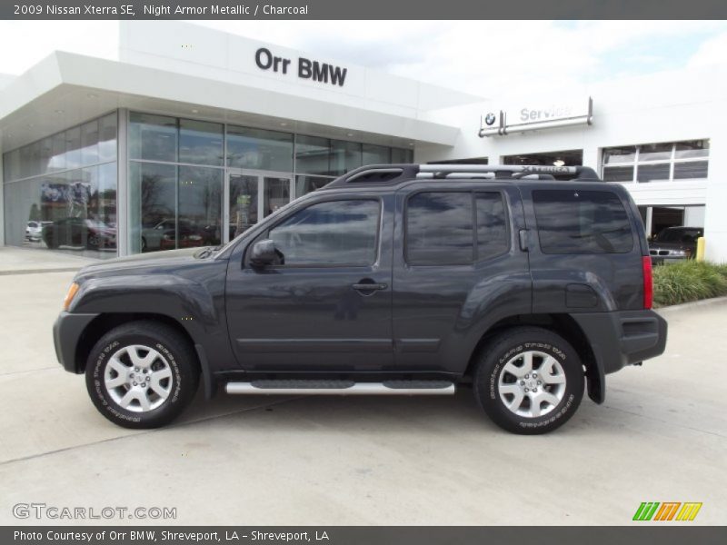 Night Armor Metallic / Charcoal 2009 Nissan Xterra SE