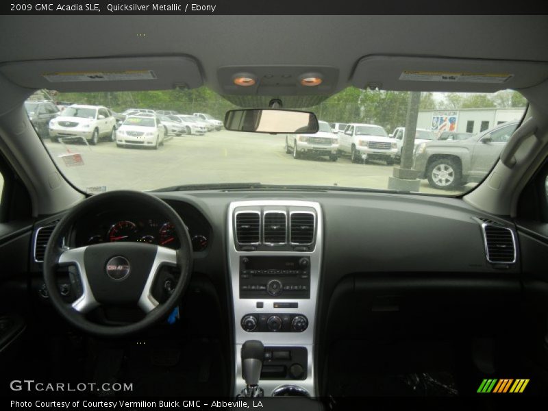 Quicksilver Metallic / Ebony 2009 GMC Acadia SLE