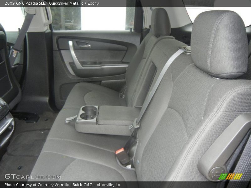 Quicksilver Metallic / Ebony 2009 GMC Acadia SLE
