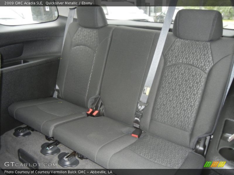 Quicksilver Metallic / Ebony 2009 GMC Acadia SLE