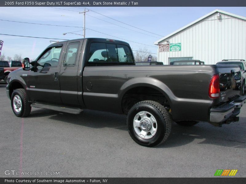 Dark Stone Metallic / Tan 2005 Ford F350 Super Duty XLT SuperCab 4x4