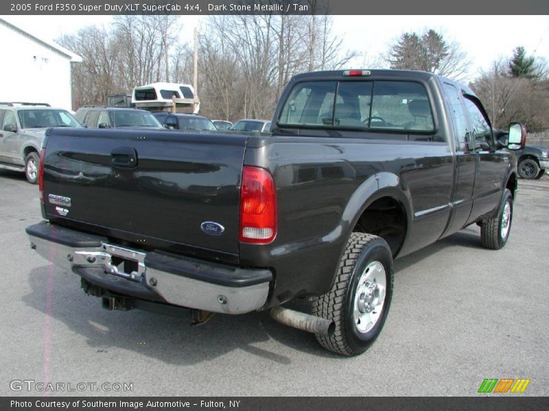 Dark Stone Metallic / Tan 2005 Ford F350 Super Duty XLT SuperCab 4x4